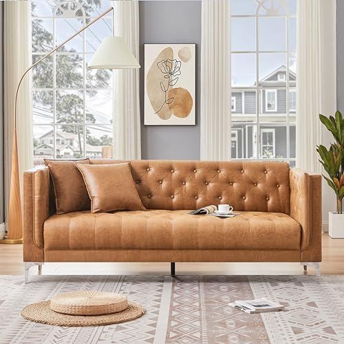 leather sofa