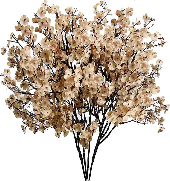 Faux Brown Baby's Breath sprigs